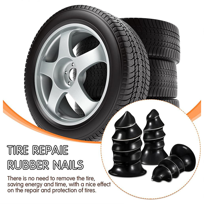Buy 10pcs Rubber Nails Vacuum Tyre Repair Nail For Car Tyres Truck Tire Puncture Repair